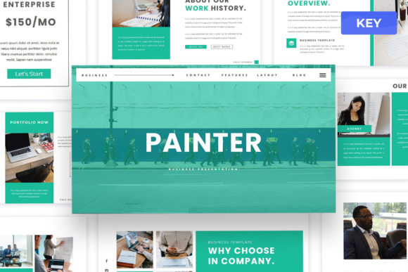 Painter - Business Keynote Presentation