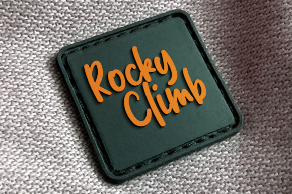 Rhodthink Font font preview - 3