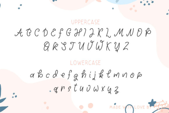 Rumpi Girl Font PNG with transparent background - Preview 1
