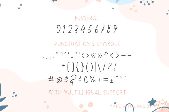 Rumpi Girl Font PNG with transparent background - Preview 2