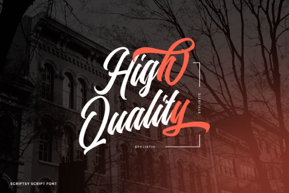 Scriptsy Font PNG with transparent background - Preview 1