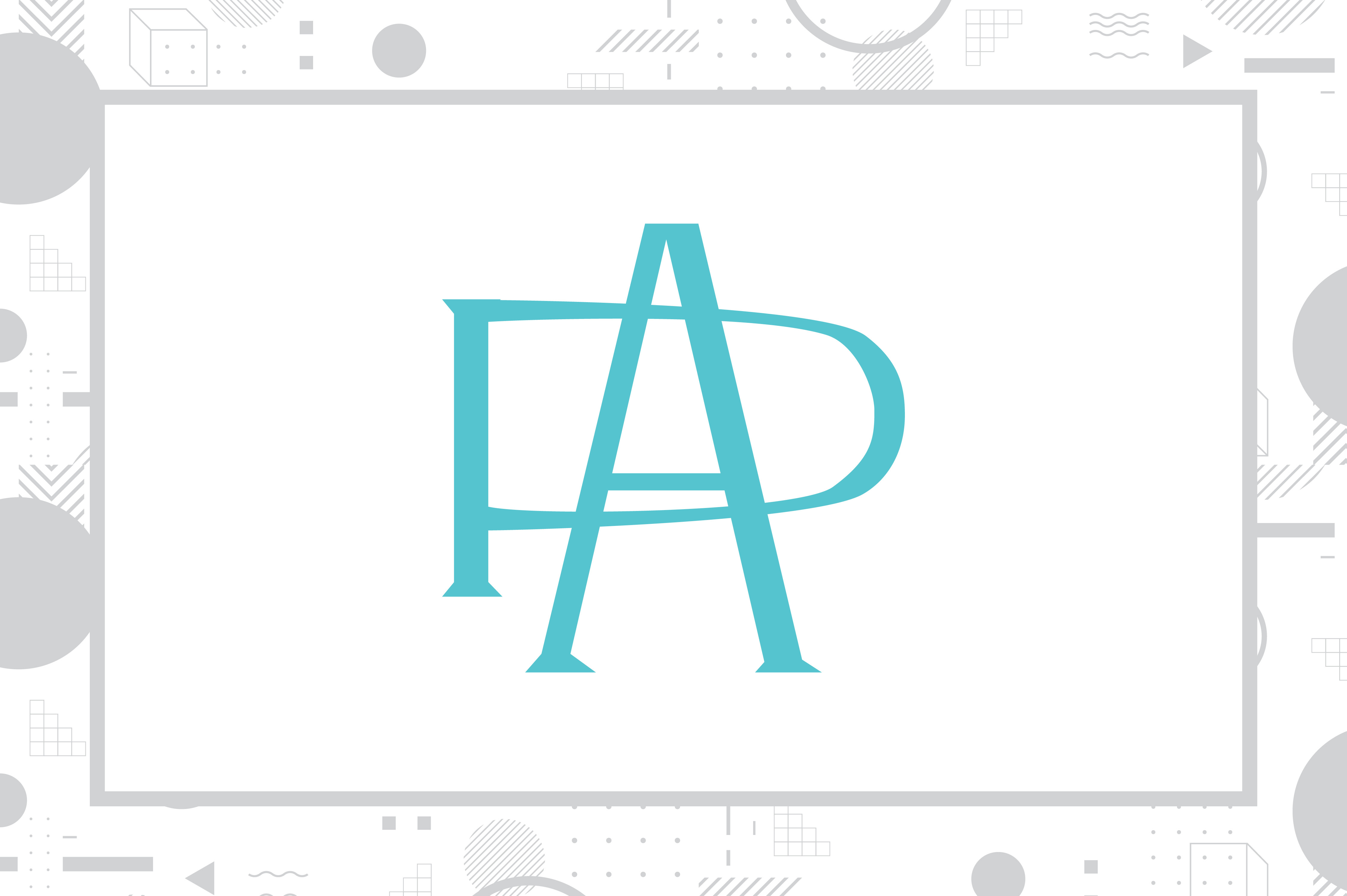 AP Initials Latter Monogram Logo Graphic by Letterdy-Studio · Creative ...