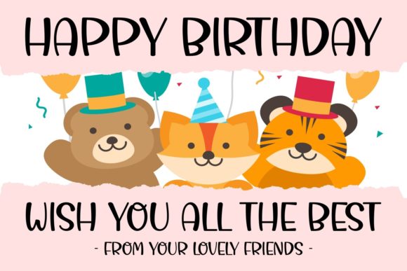 Bearly Chubs Font - Preview 3
