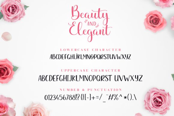 Beauty and Elegant Font - Preview 4