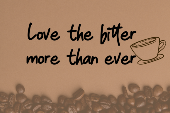Coffee Break Font - Preview 4