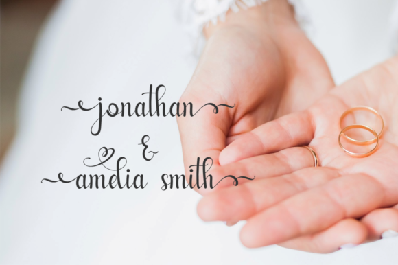 Jonathan Smith Font font preview - 2