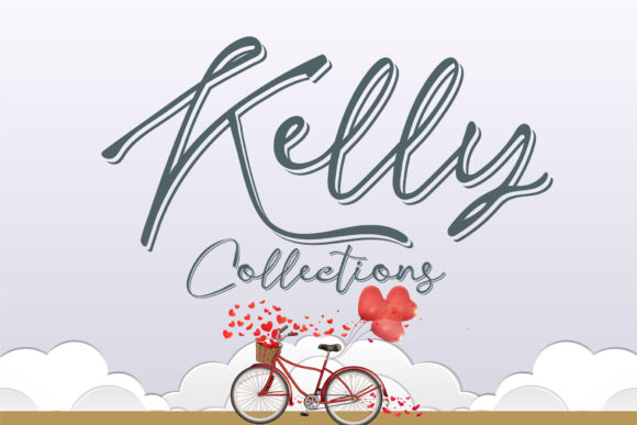 Kelly Collections Script & Handwritten Font By Nobu Collections