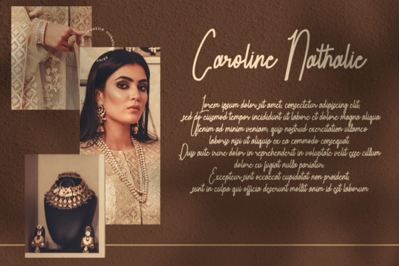 Komonesia Signature Font PNG with transparent background - Preview 3