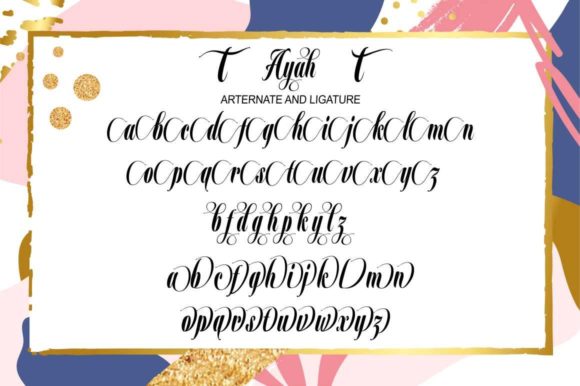 Ayah Font - Preview 5