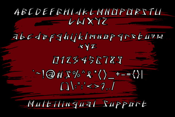 Battousai Font - Preview 4