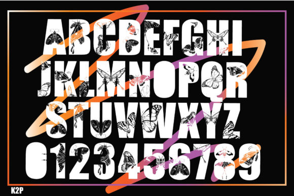 Butterfly Effect Font - Preview 1