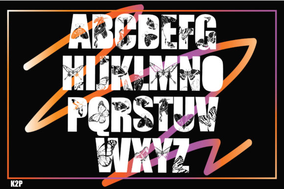 Butterfly Effect Font - Preview 2