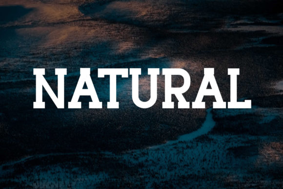 Camping Font - Preview 1