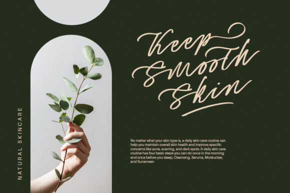 Captivate Script Font - Preview 3