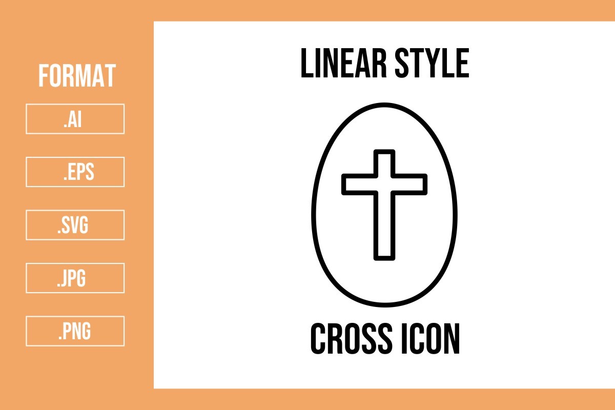 Cross Icon Graphic by mhd.usman00 · Creative Fabrica