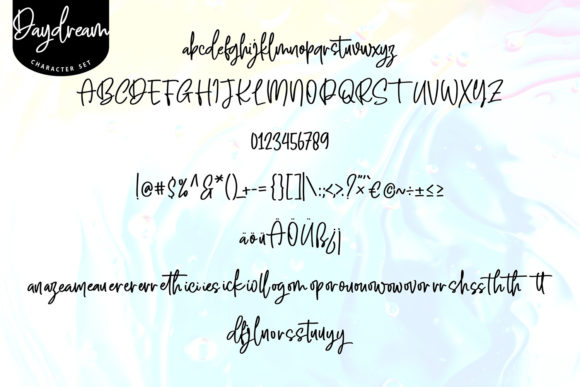 Daydream Font - Preview 5