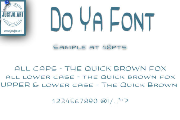 Do Ya Font - Preview 1
