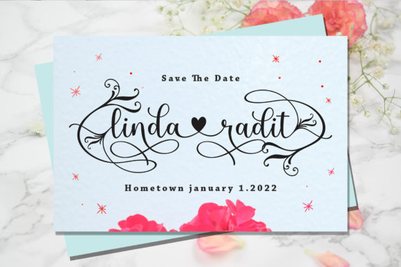 Donitea Script Font - Preview 3