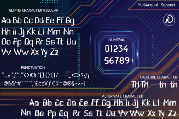 Ectron Font - Preview 5