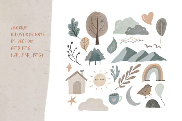 Folklore Story Font PNG with transparent background - Preview 4