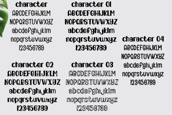 Home Chiken Font Font PNG with transparent background - Preview 5