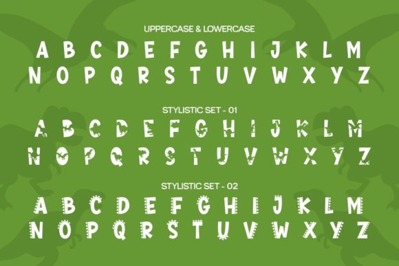 King Dino Font - Preview 4