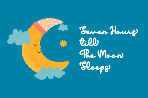 Lonely Star Font PNG with transparent background - Preview 2
