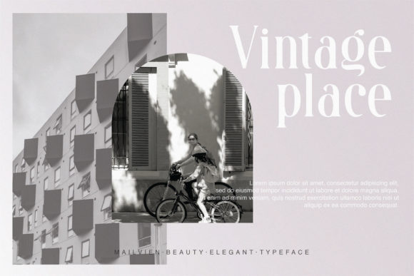 Mailvien Font PNG with transparent background - Preview 4