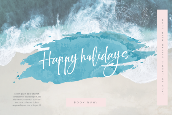 Making Signature Font PNG with transparent background - Preview 6
