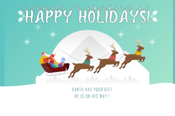 Merry Deer Font PNG with transparent background - Preview 2