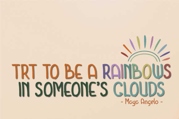 Peitago Goulya Font PNG with transparent background - Preview 3