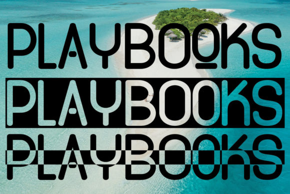 PlayBooks Font PNG with transparent background - Preview 5