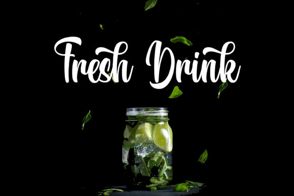 Rayshaline Font PNG with transparent background - Preview 6