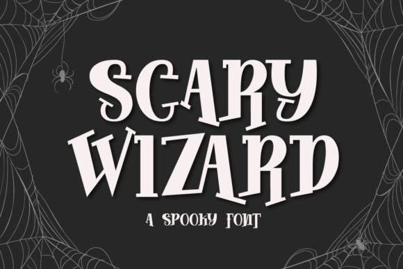 Scary Wizard Font Display Font Di Fallengraphic