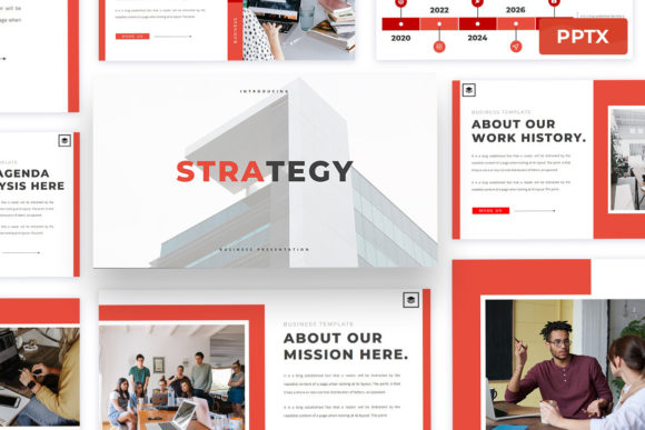 Strategy - Powerpoint Presentation Templ