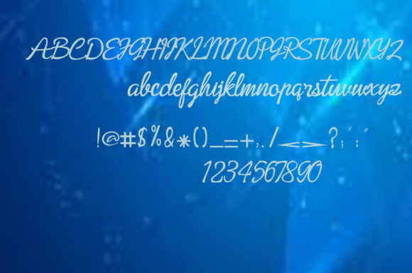 Angeline Font - Preview 1