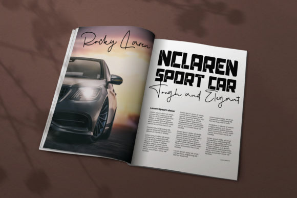 Classic Rock Font - Preview 2