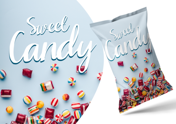 Crush Biscuit Font PNG with transparent background - Preview 2