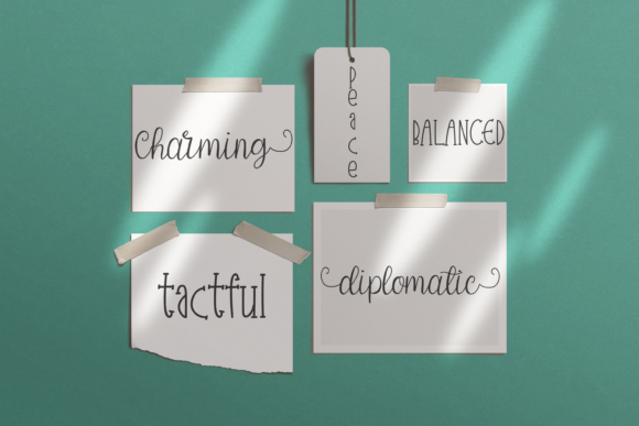 Diplomatic Libra Duo Font - Preview 5