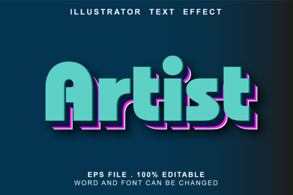 Editable Text Effect Artist Graphic Layer Styles By riotama85
