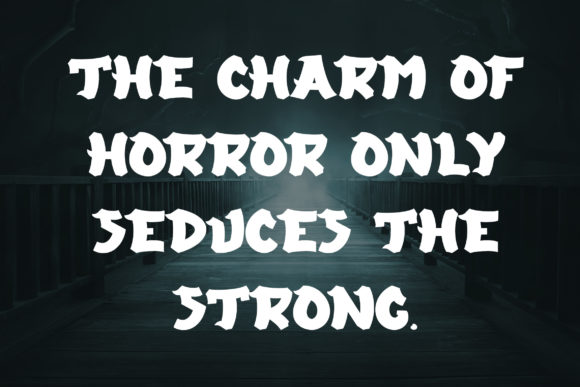 Evil Inside Font PNG with transparent background - Preview 1