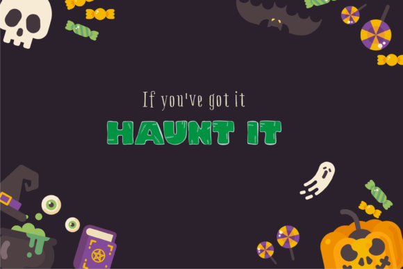Franken Style Font PNG with transparent background - Preview 2