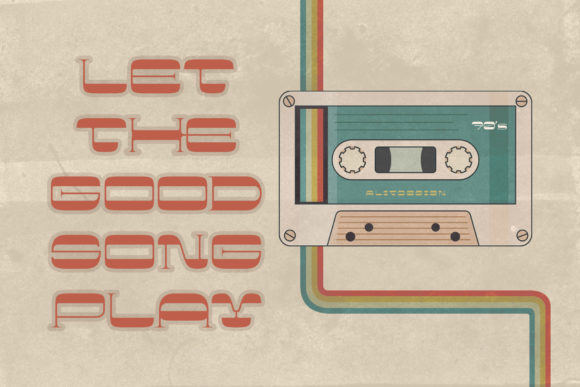 Her and Son Font PNG with transparent background - Preview 1