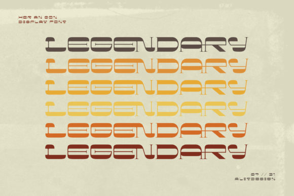 Her and Son Font PNG with transparent background - Preview 4