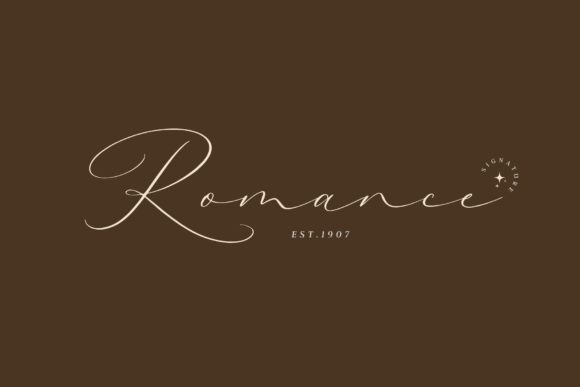 La Belle Signature Font PNG with transparent background - Preview 1