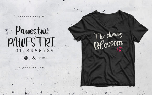 Pawestri Font PNG with transparent background - Preview 5