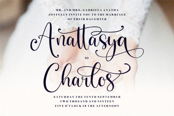 Benttaria Delissha Font - Preview 2