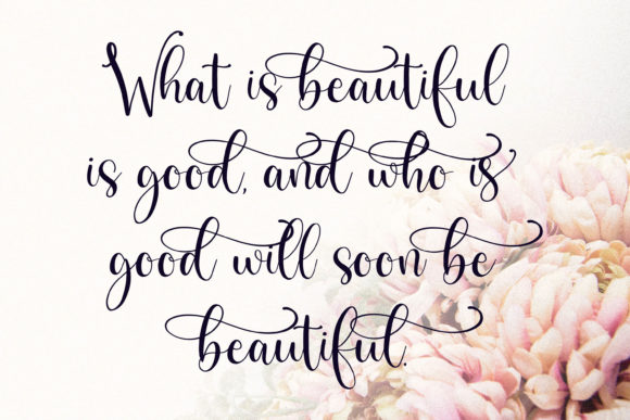 Benttaria Delissha Font - Preview 6