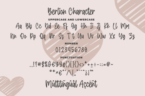 Berlion Font - Preview 6
