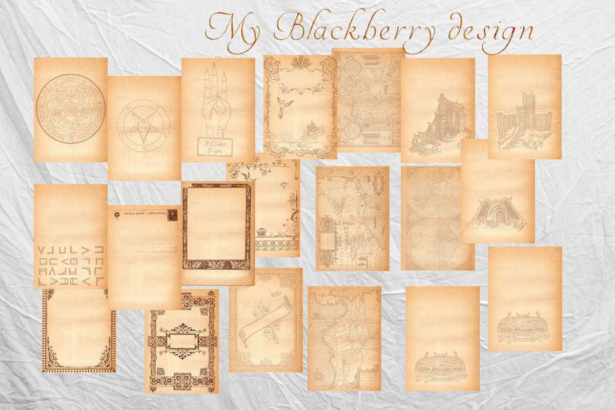 Blank Book of Shadows Printable Pages Graphic by talanpluss · Creative ...